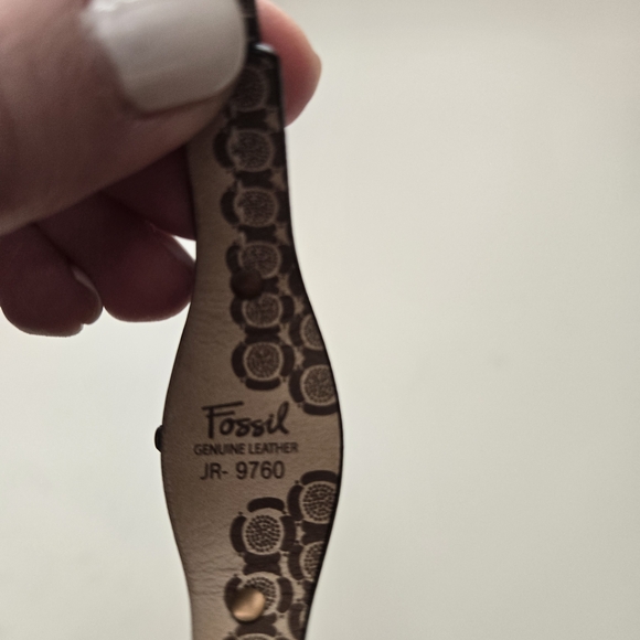 Fossil Womens Brown Leather Strap Watch - Picture 3 of 3